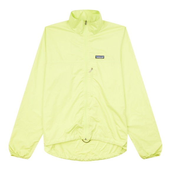 Patagonia Jackets & Blazers - Patagonia Lime Green Zip-up Windbreaker Jacket